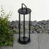 Aracaju dekorativ belysning, lykta, Solcellslampa LED Svart, 1-ljuskällor