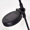 Protaras dekorativ belysning, Solcellslampa LED Kopparfärg, Svart, 1-ljuskällor
