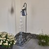 Isernia dekorativ belysning, Solcellslampa LED Svart, 80-ljuskällor