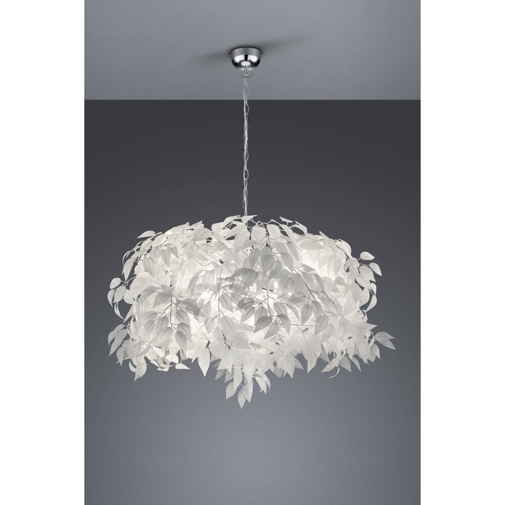 Reality LEAVY Pendellampa, Pendelbelysning Krom, 4-ljuskällor main product photo