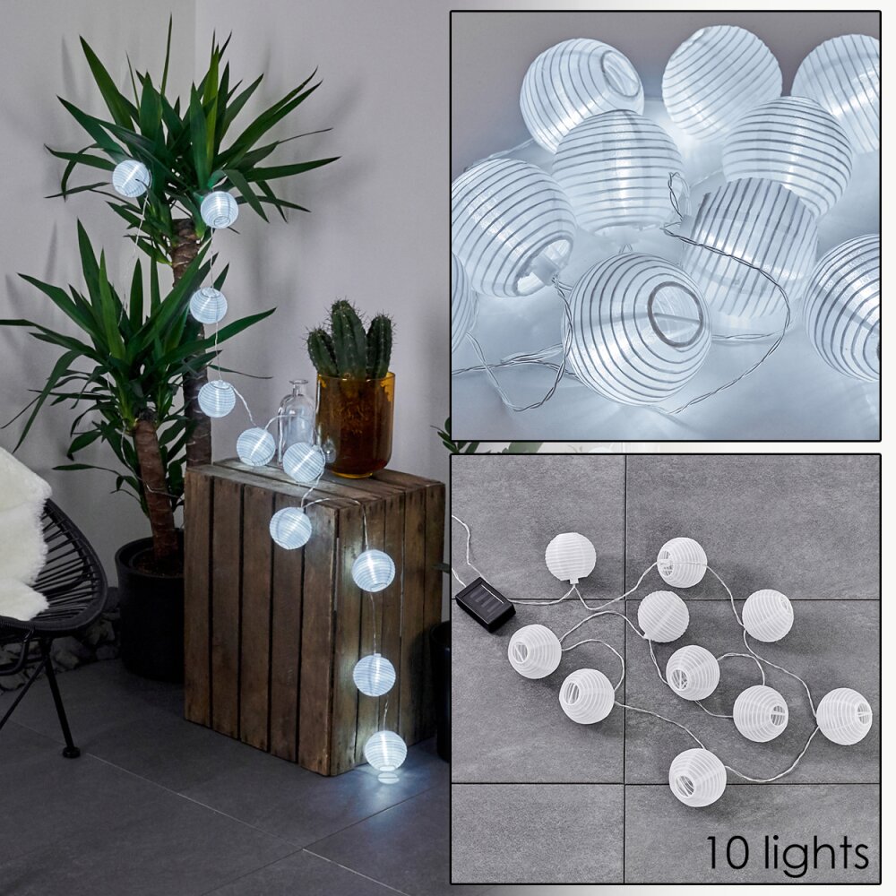 Redding dekorativ belysning, Ljuskedja LED Vit, 10-ljuskällor main product photo