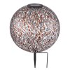 Globo Sun dekorativ belysning, kullampa LED Silver, 1-ljuskällor