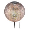Globo Sun dekorativ belysning, kullampa, Solcellslampa LED Silver, 1-ljuskällor