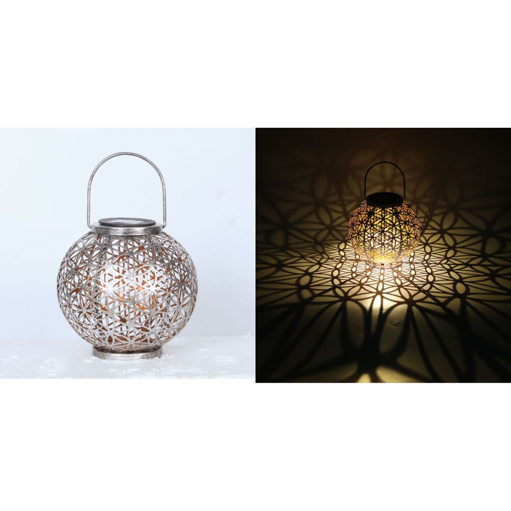 Globo Sun dekorativ belysning, lykta, Bordslampa LED Silver, 1-ljuskällor main product photo