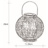 Globo Sun dekorativ belysning, lykta, Solcellslampa, Bordslampa LED Silver, 1-ljuskällor