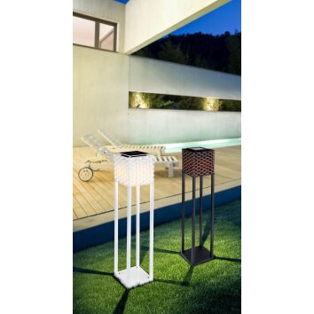 Globo Sun dekorativ belysning, Solcellslampa LED Vit, 1-ljuskällor