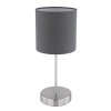 Globo SANNA Bordslampa Nickel matt, 1-ljuskällor