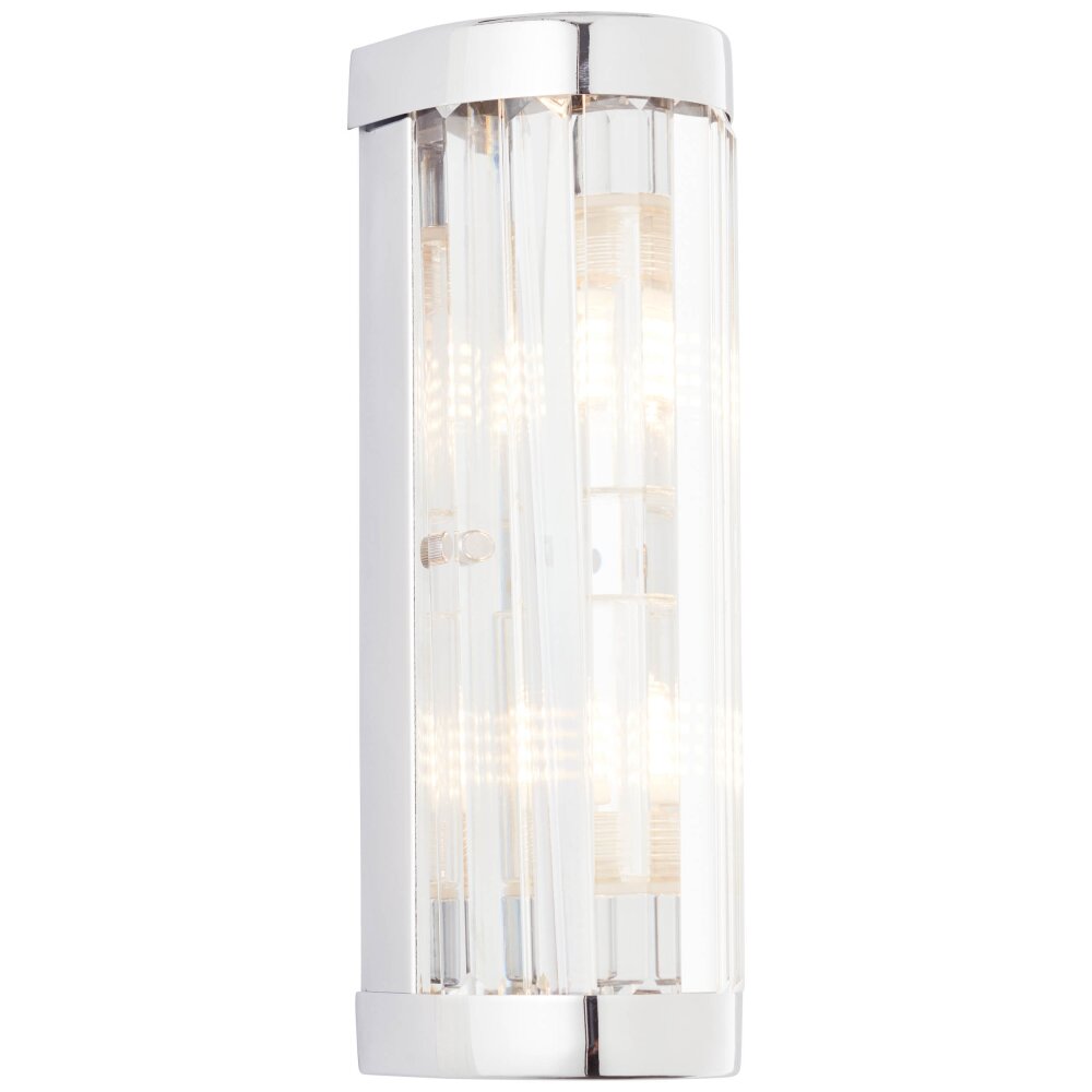 Brilliant Lemont Vägglampa Silver, 2-ljuskällor main product photo