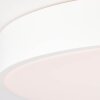 Brilliant Lampor Slimline Taklampa LED Vit, 1-ljuskällor, Fjärrkontroll