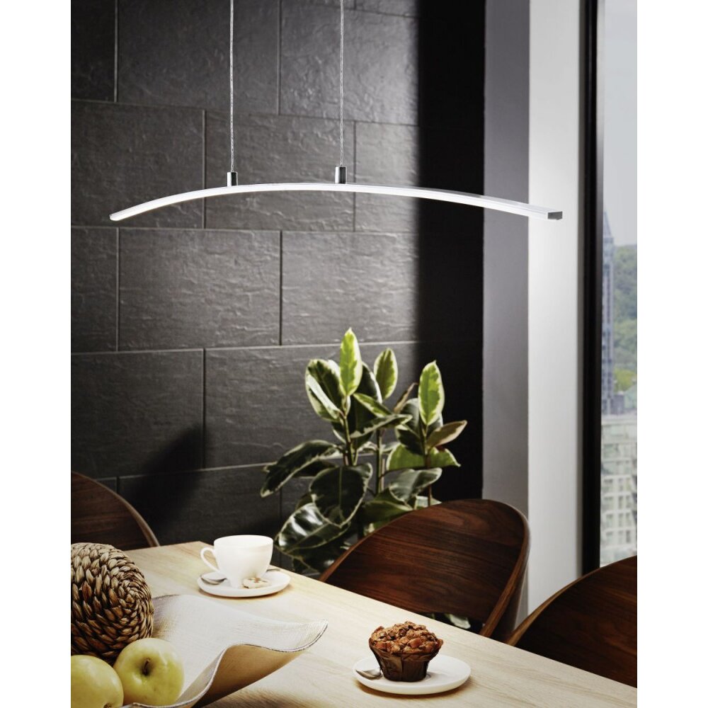 Eglo LASANA Pendelbelysning LED Krom, 1-ljuskällor main product photo