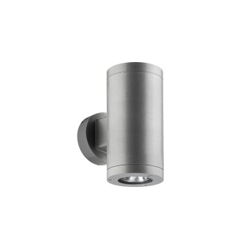 LCD 1067LED vägglampa utomhus LED Silver, 2-ljuskällor LCD 1067LED vägglampa utomhus LED Silver, 2-ljuskällor