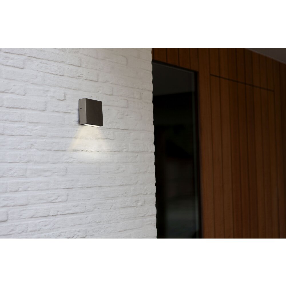 Lutec Lampor XF vägglampa utomhus LED Rostfritt stål, 1-ljuskällor main product photo