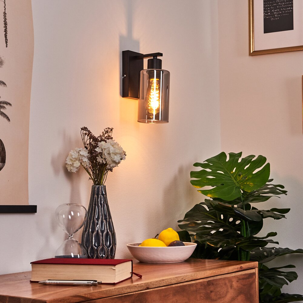 Hunouri Vägglampa Svart, 1-ljuskällor main product photo