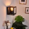 Salla Vägglampa Svart, 1-ljuskällor