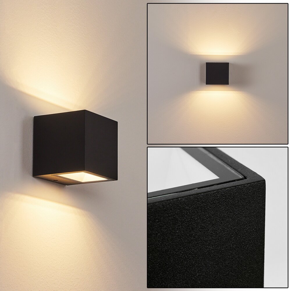 Spidern vägglampa utomhus LED Svart, 1-ljuskällor main product photo