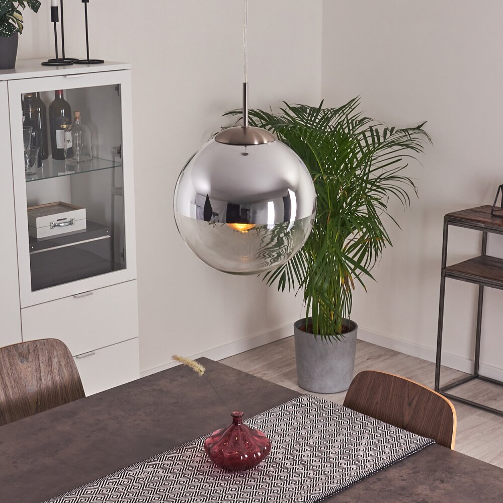 Degevos Pendellampa Nickel matt, 1-ljuskällor main product photo