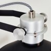 Chara Vägglampa, Läslampa Svart, Silver, 1-ljuskällor