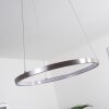 Calcium Pendellampa LED Nickel matt, 1-ljuskällor