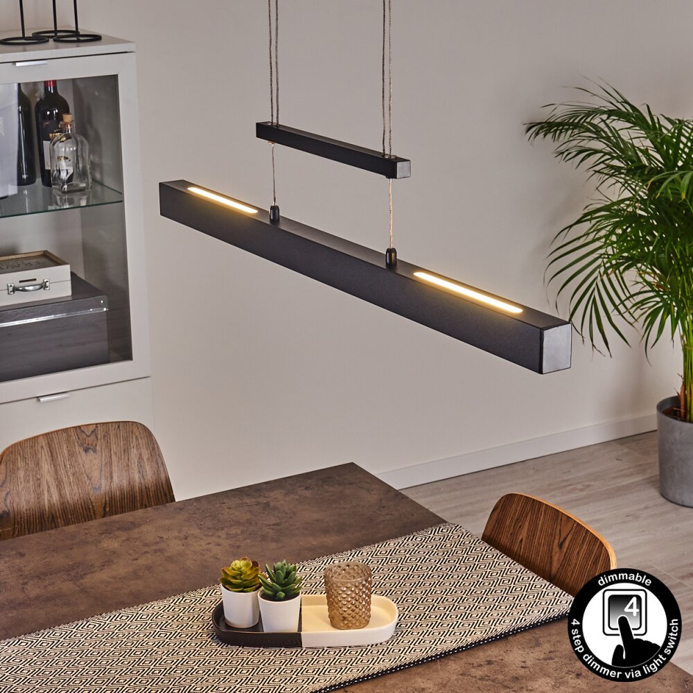 Ifo Pendelbelysning LED Svart, 1-ljuskällor main product photo