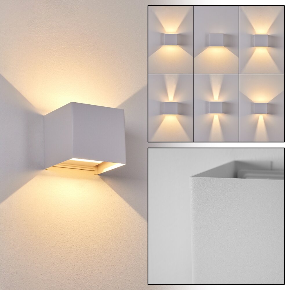 Everton vägglampa utomhus LED Vit, 2-ljuskällor main product photo