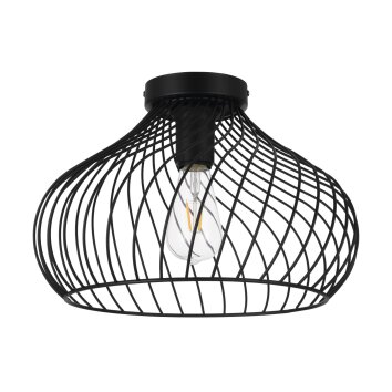 Eglo Lampor STAVERTON Taklampa Svart, 1-ljuskällor