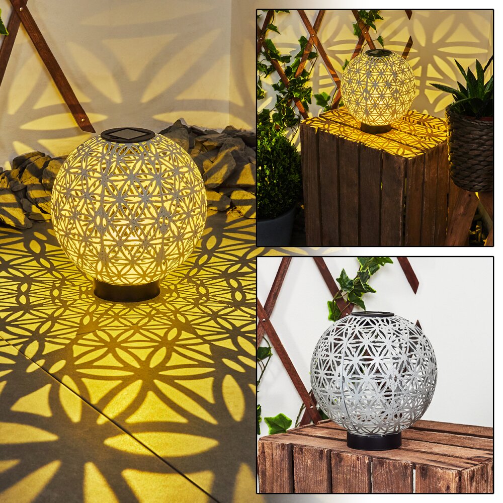 Leonard dekorativ belysning, kullampa, Solcellslampa LED Svart, Vit, 1-ljuskällor main product photo