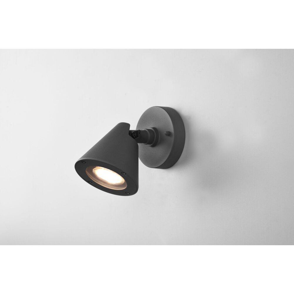 Trio Lampor Kaveri vägglampa utomhus Antracit, 1-ljuskällor main product photo