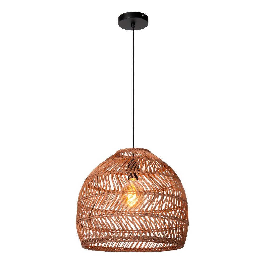 Lucide MOLOKO Pendellampa Svart, 1-ljuskällor main product photo