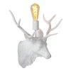 Lucide CARIBOU Vägglampa Vit, 1-ljuskällor