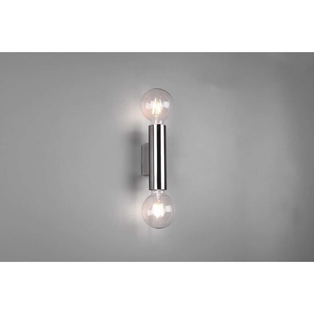 Reality Vannes Vägglampa Nickel matt, 2-ljuskällor main product photo