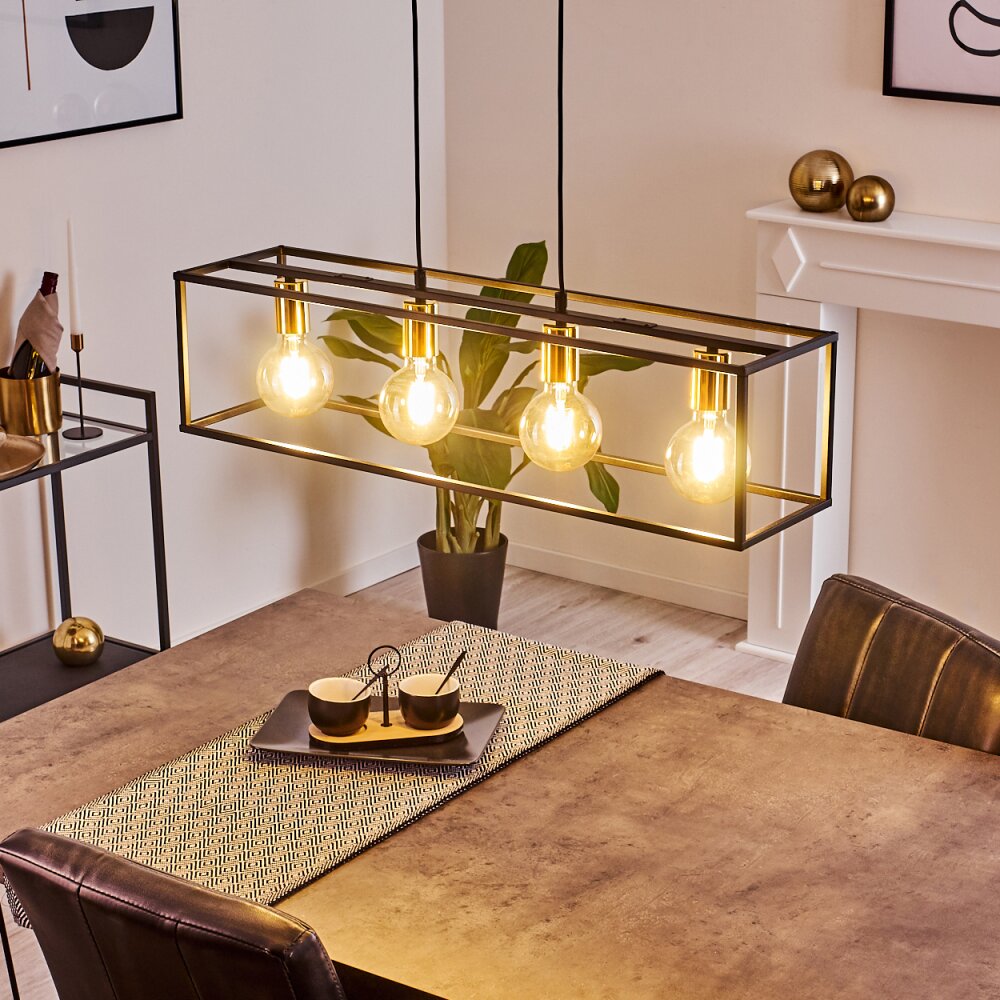 Flambeau Pendelbelysning Svart, 4-ljuskällor main product photo