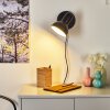 Ambousi Vägglampa, Läslampa Krom, Svart, 1-ljuskällor