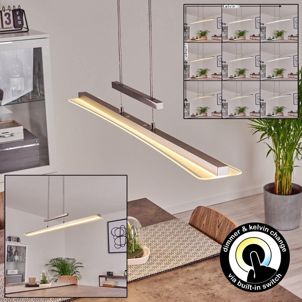 Barrud Pendelbelysning LED Silver, 1-ljuskällor main product photo