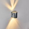 Mora Utomhusbelysning LED Nickel matt, 2-ljuskällor