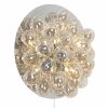 By Rydens Gross Vägglampa Krom, 8-ljuskällor