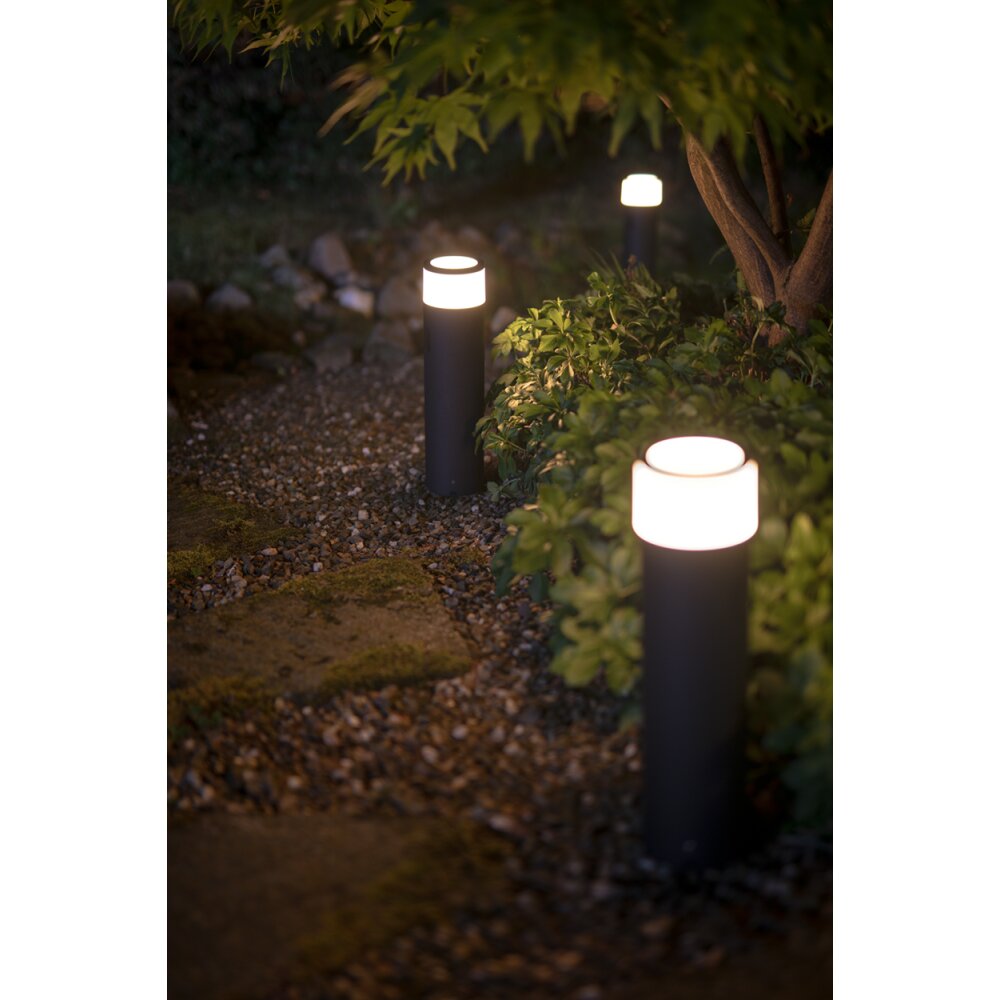 Philips Lampor Sockelleuchte Jordspets, Sockellampa LED Svart, 1-ljuskällor, Färgväxlare main product photo