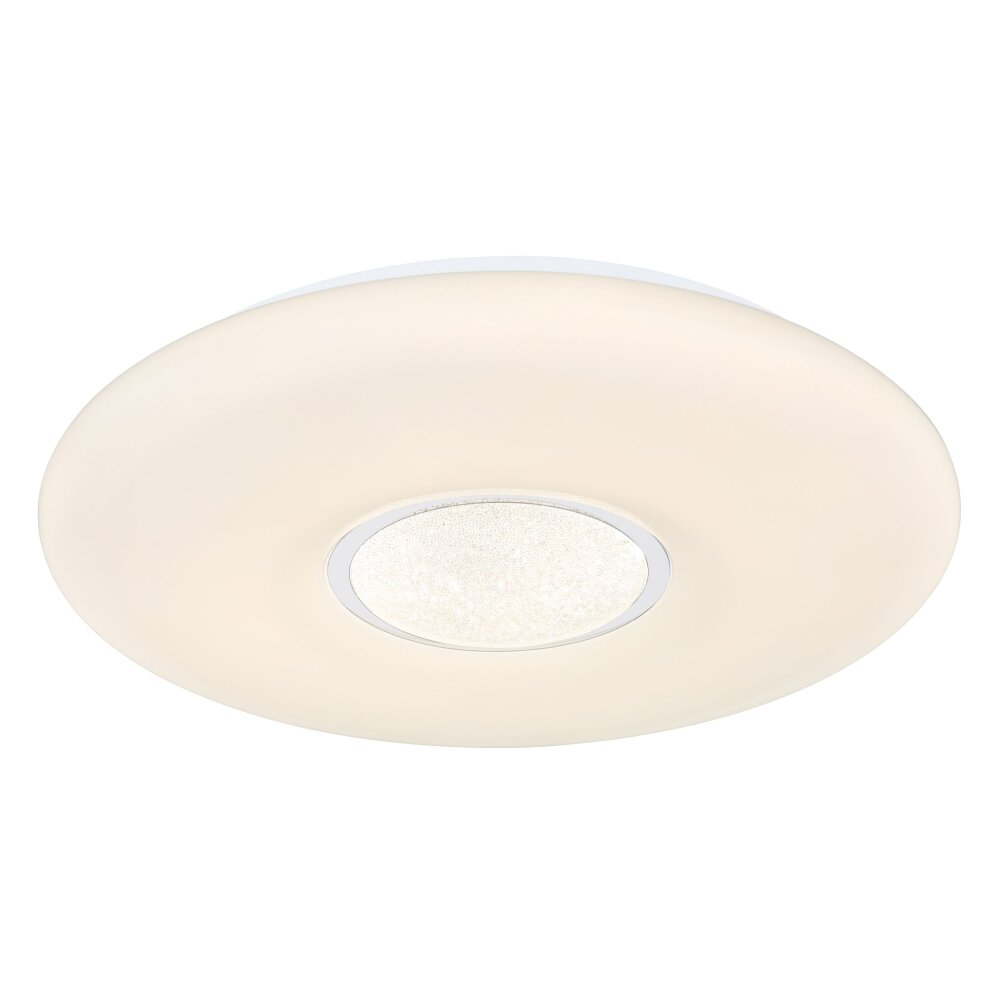 Globo SULLY Taklampa LED Vit, 1-ljuskällor, Fjärrkontroll, Färgväxlare main product photo