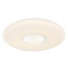 Globo SULLY Taklampa LED Vit, 1-ljuskällor, Fjärrkontroll, Färgväxlare