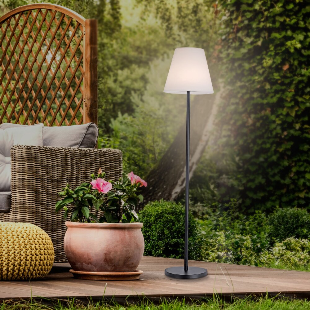 Leuchten Direkt HOLLY Golvlampa LED Svart, 1-ljuskällor, Färgväxlare main product photo
