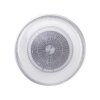 Leuchten Direkt DION Takfläkt med belysning LED Silver, 1-ljuskällor, Fjärrkontroll, Färgväxlare
