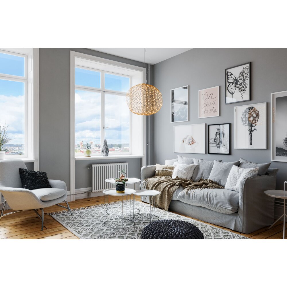 By Rydens Hayden Pendellampa LED Guld, 1-ljuskällor main product photo