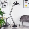Hallsta Golvlampa, Golvlampa Krom, Svart, 1-ljuskällor