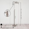 Norrlida Golvlampa LED Nickel matt, 1-ljuskällor
