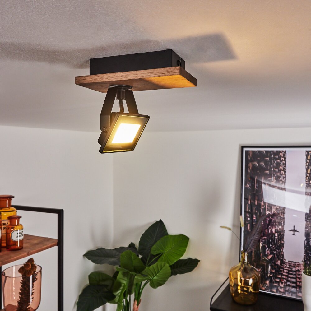 Giresta Taklampa, Takstrålkastare LED Brun, Svart, 1-ljuskällor main product photo