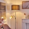 Jobsbo Golvlampa, Golvlampa, Läslampa Nickel matt, 2-ljuskällor