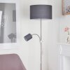 Jobsbo Golvlampa, Golvlampa, Läslampa Nickel matt, 2-ljuskällor