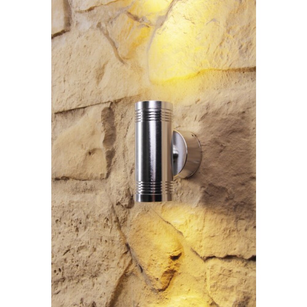 Konstsmide Lampor Monza Vägglampa LED Aluminium, Rostfritt stål, 6-ljuskällor main product photo