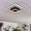 Thara Taklampa LED Svart, 1-ljuskällor, Fjärrkontroll