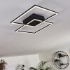 Thara Taklampa LED Svart, 1-ljuskällor, Fjärrkontroll