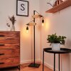 Hautahi Golvlampa, Golvlampa Grått, Trä ljus, 2-ljuskällor